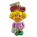 Christopher Radko Daisy Darling Glass Ornament Watering Can Blonde (20032)