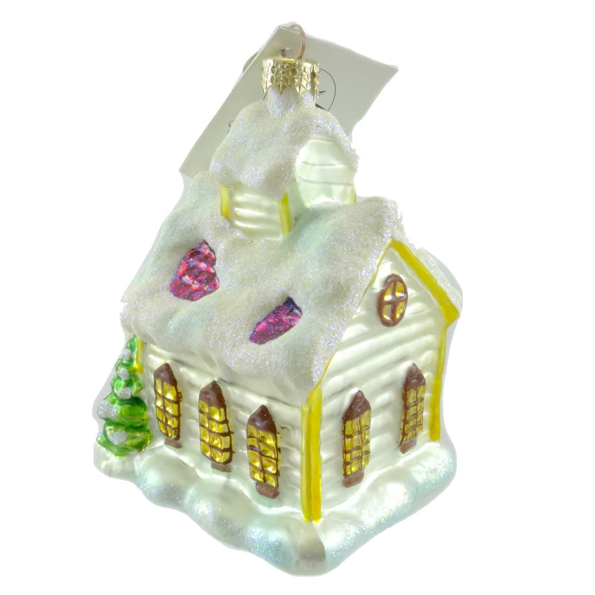 Christopher Radko Country Church - - SBKGifts.com