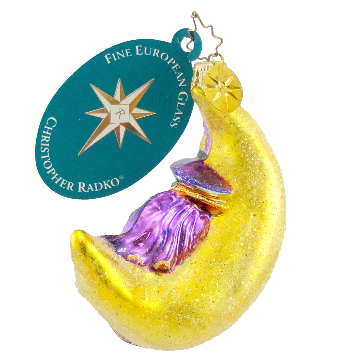 Christopher Radko Luna Spellcat Gem - - SBKGifts.com