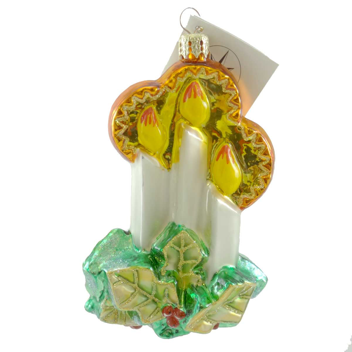 Christopher Radko Holly Glow Brightly - - SBKGifts.com