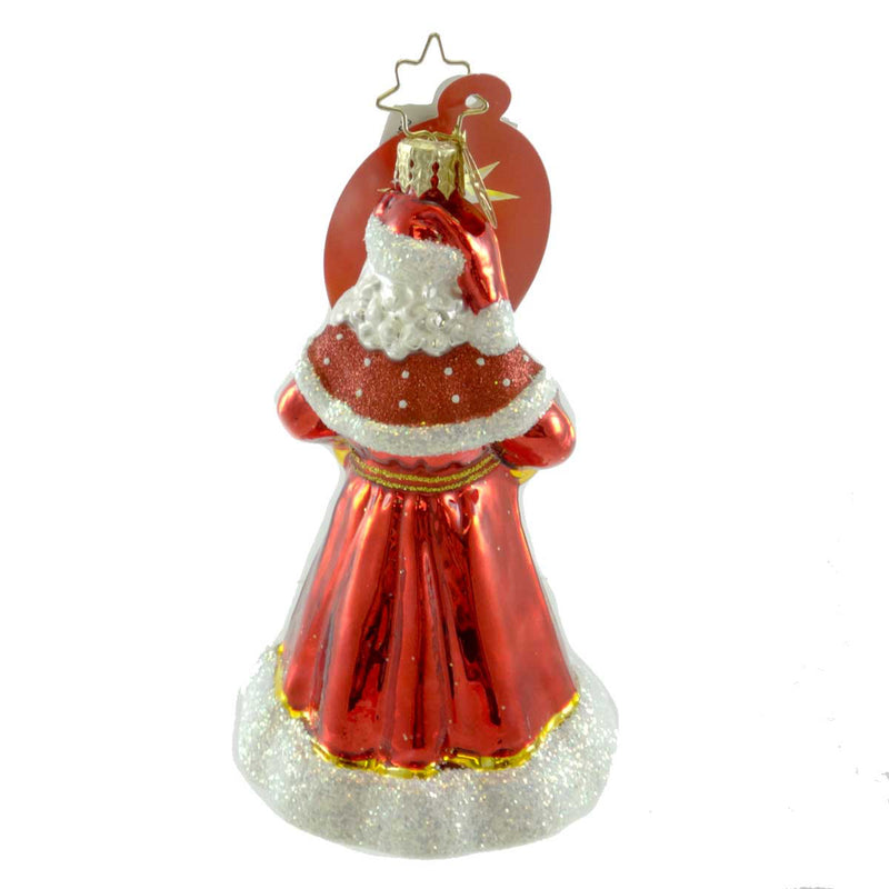 Christopher Radko Macy's Santa Holding Package - - SBKGifts.com
