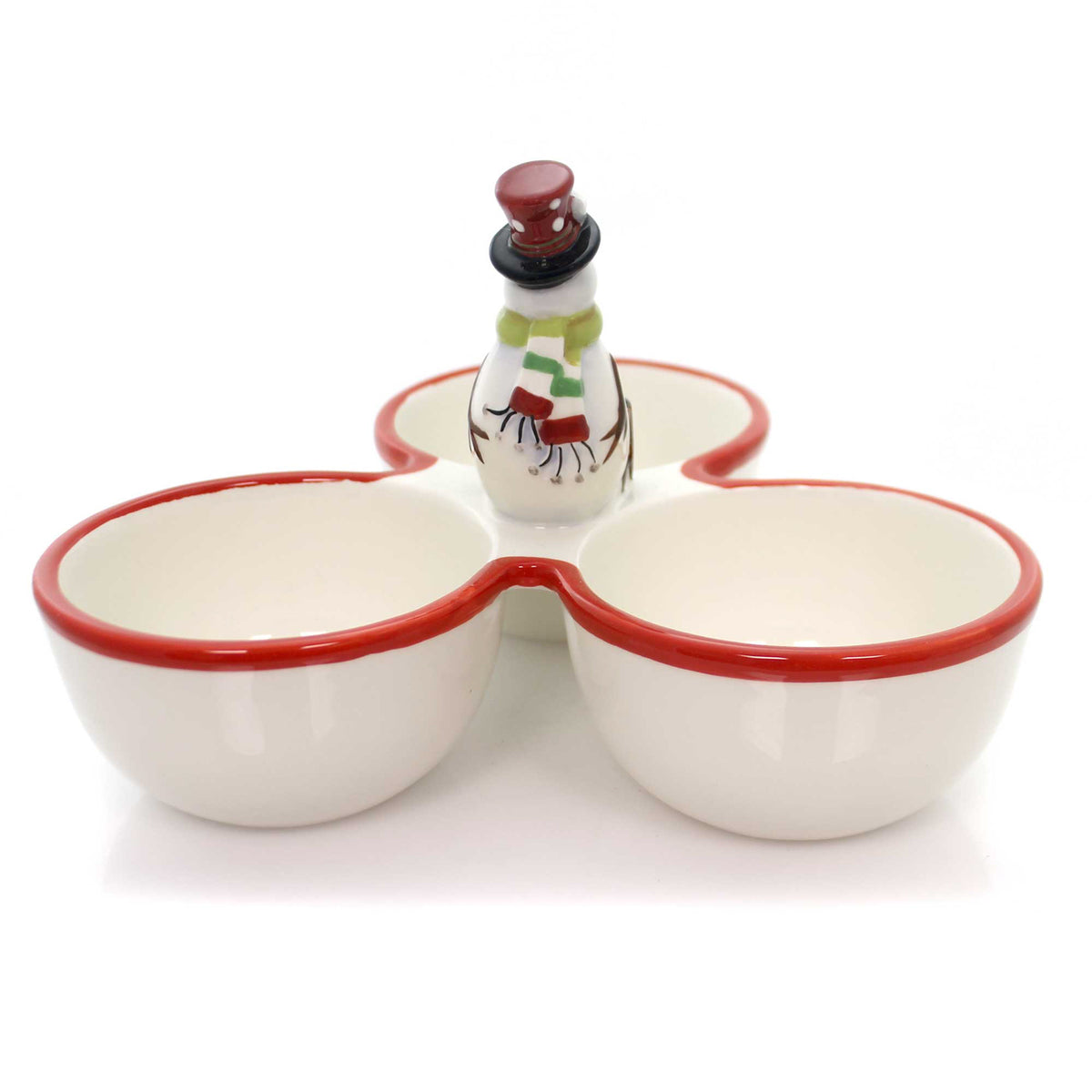 Tabletop Festive Snowman Condiment - - SBKGifts.com