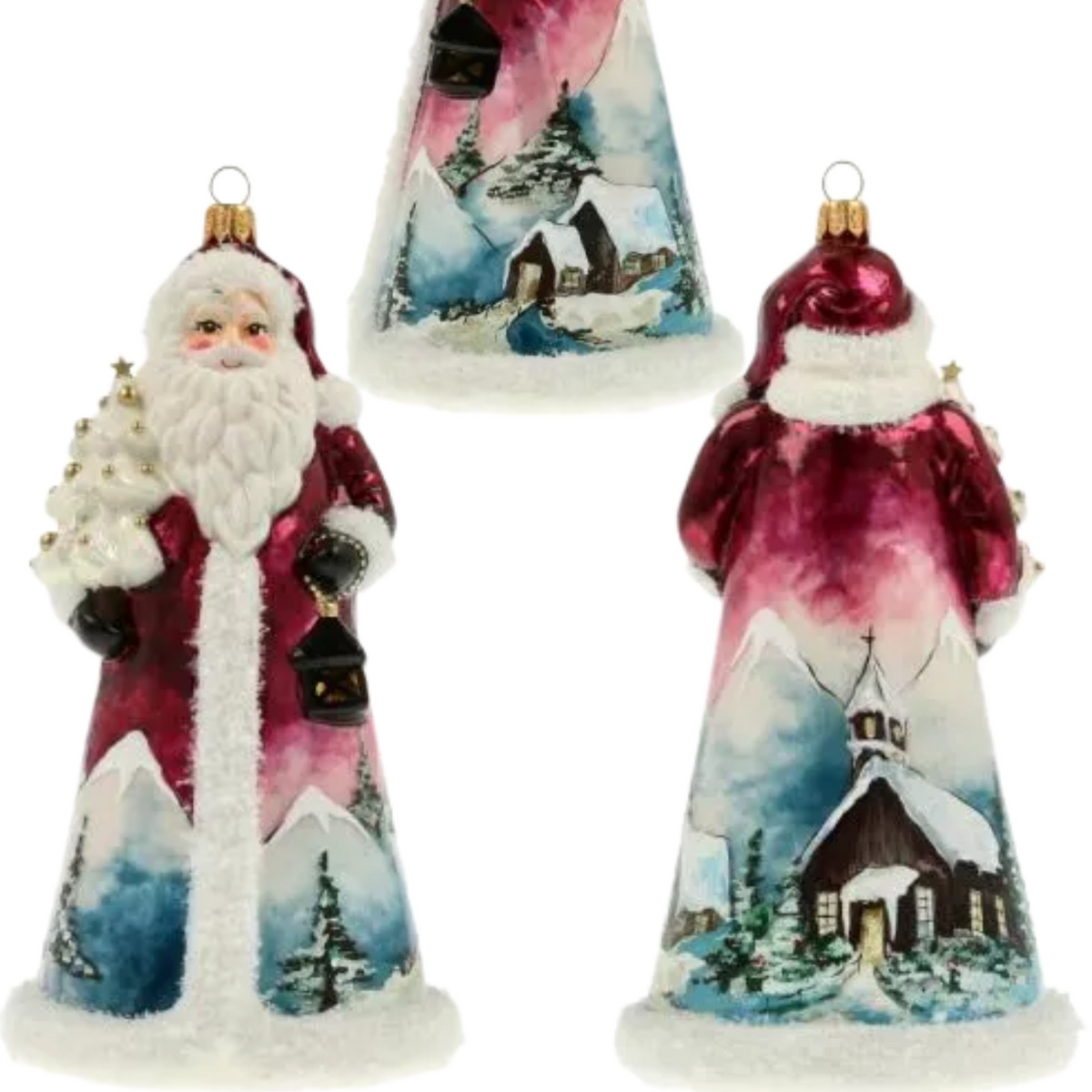 (64541) Pre-Order Santa With Church Scene