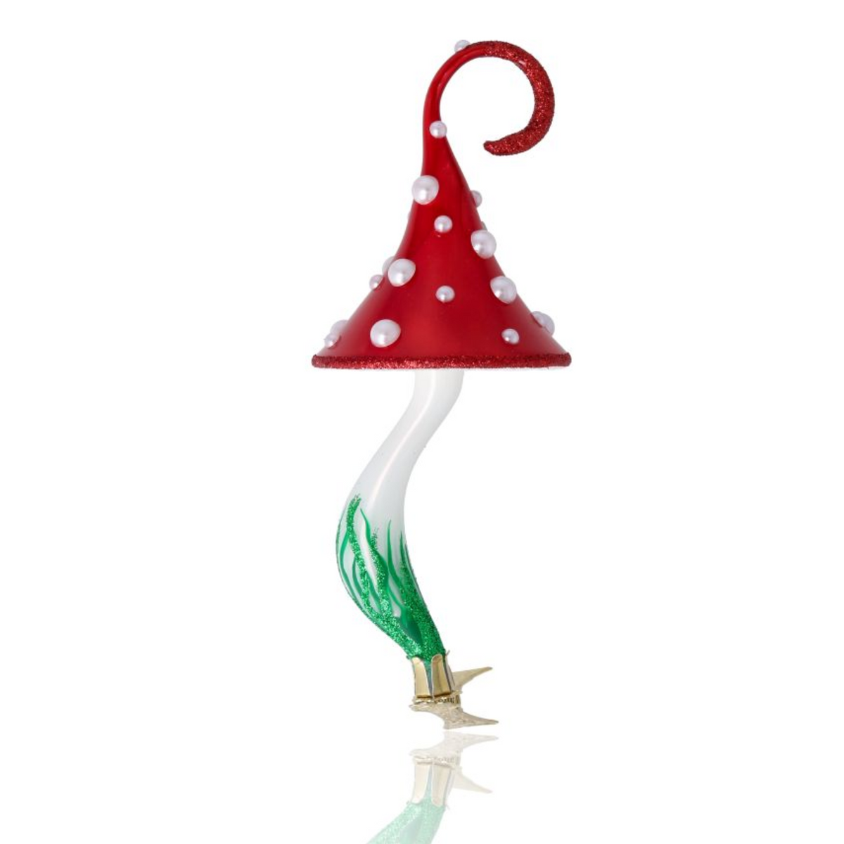 (64557) Pre-Order Whimsy Red Cap Mushroom Clip On