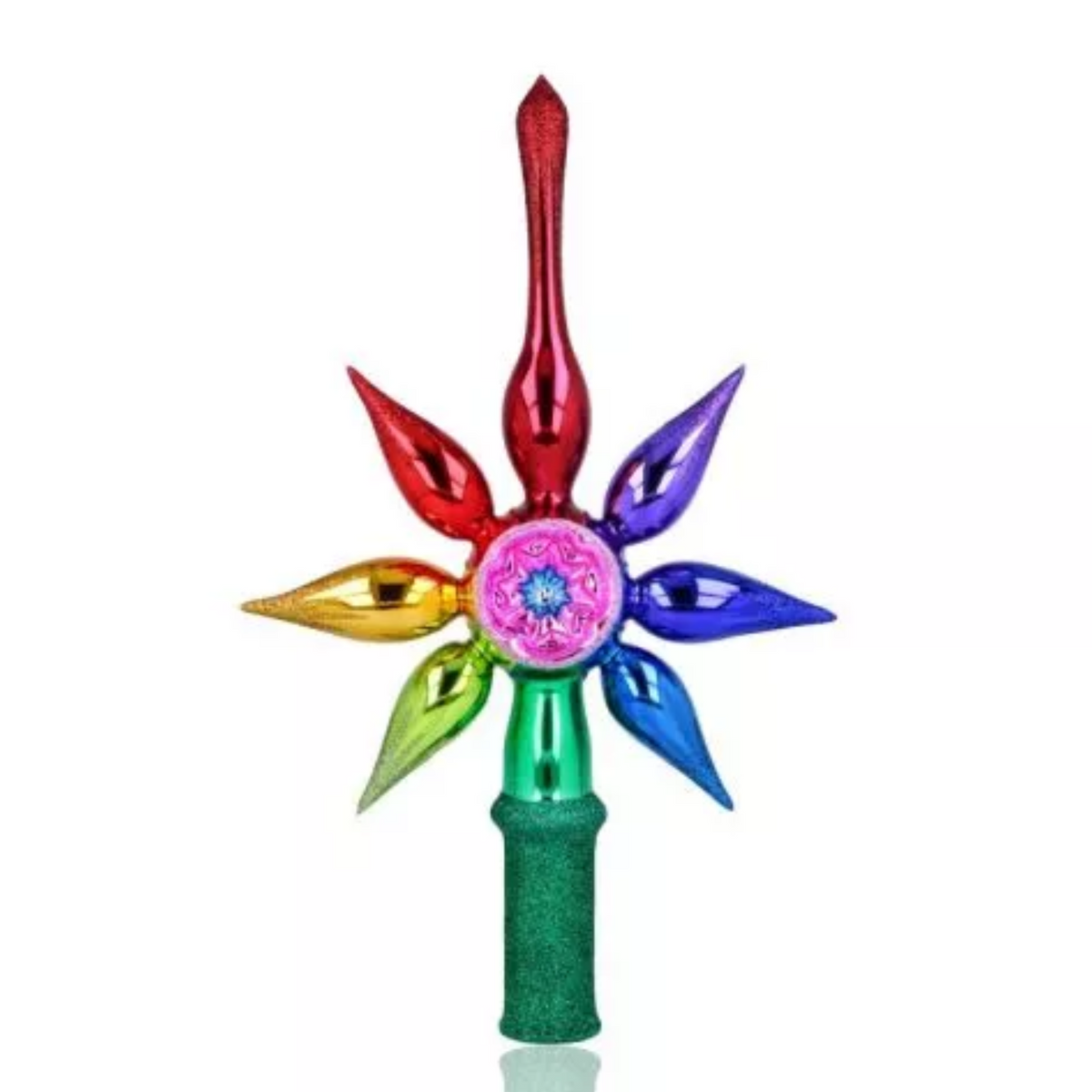 (64397) Pre-Order Rainbow Tree Topper With Reflector
