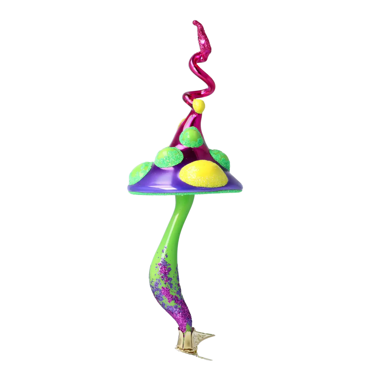 (64555) Pre-Order Curlytop Glowcap Mushroom Clip On