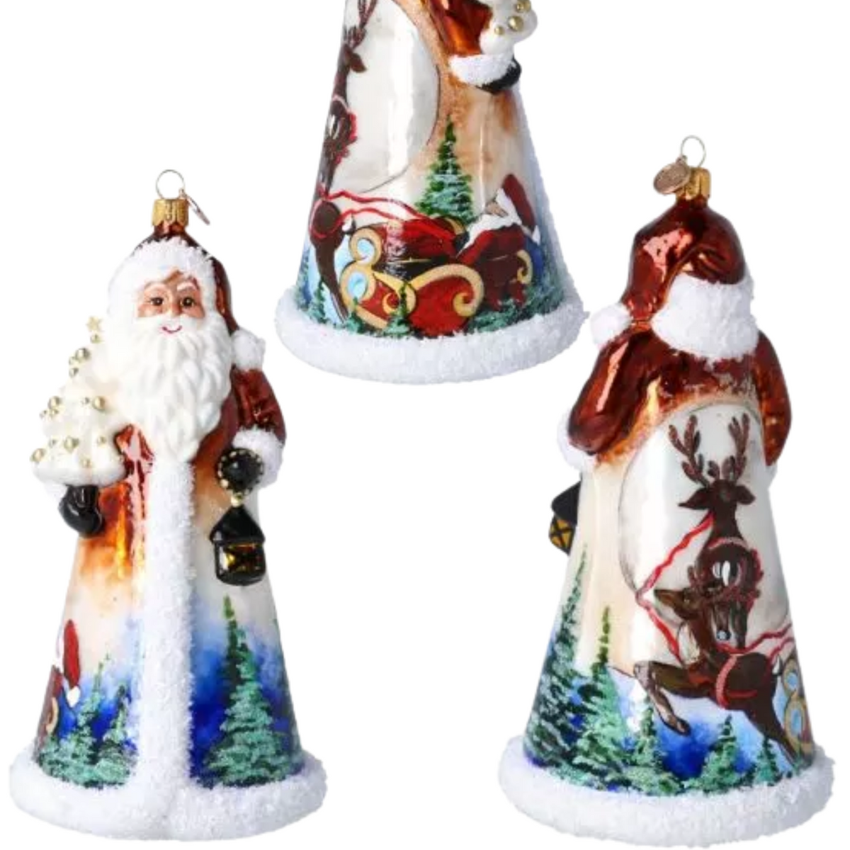 (64546) Pre-Order Santa Claus With Christmas Eve Night Scene