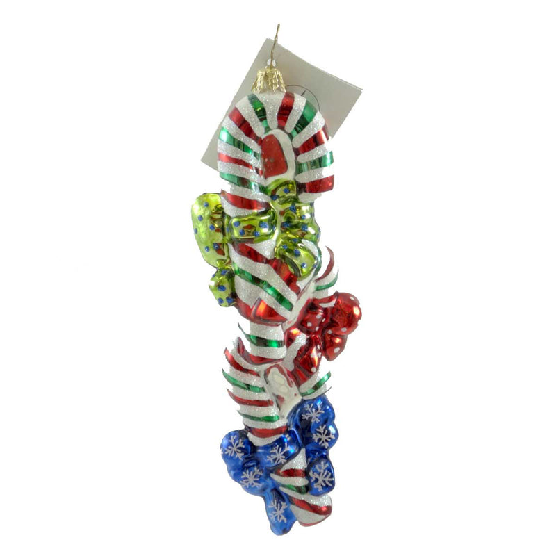 Christopher Radko Candy Cane Chain - - SBKGifts.com