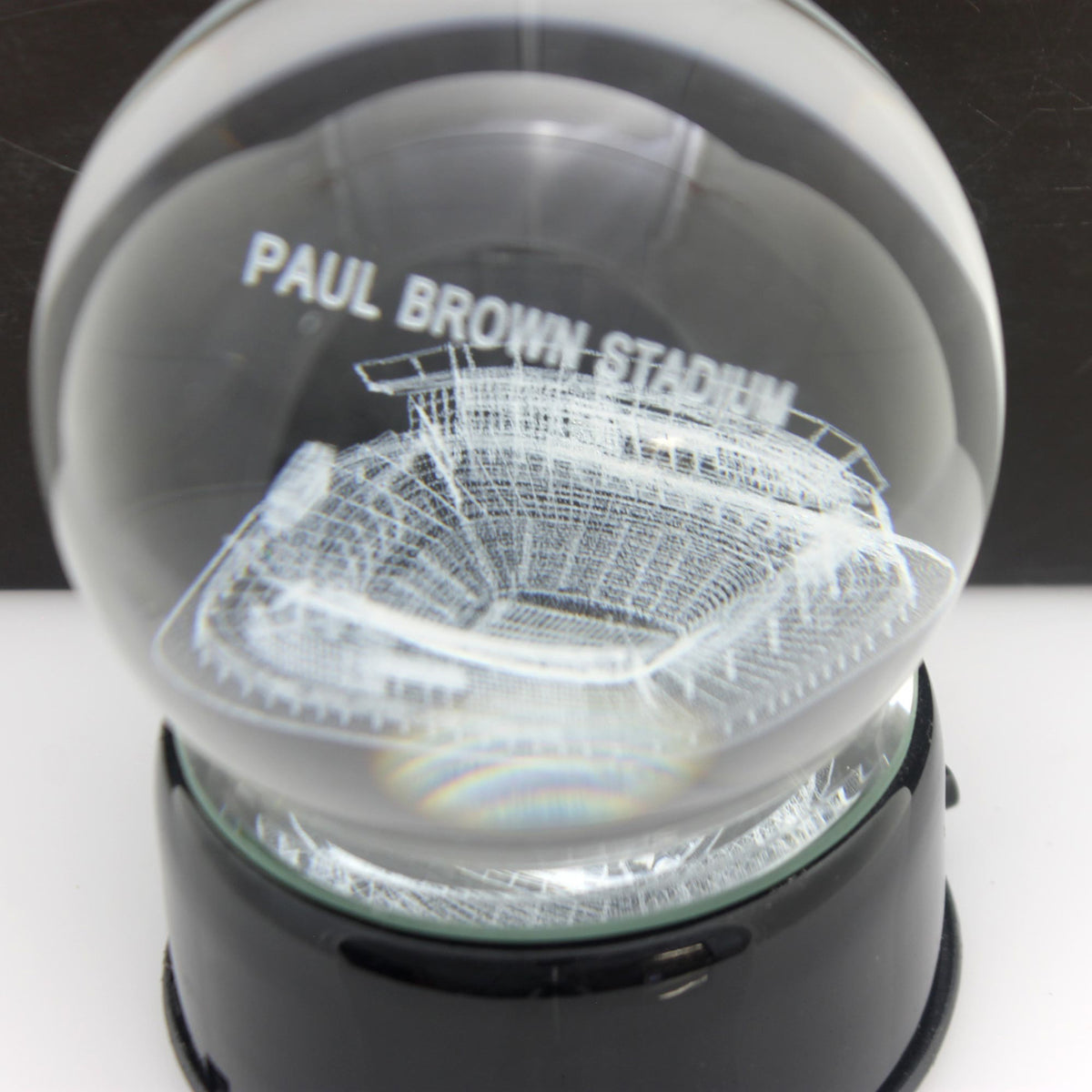 Sports Paul Brown Pro Football Stadium Crystal Ball - - SBKGifts.com
