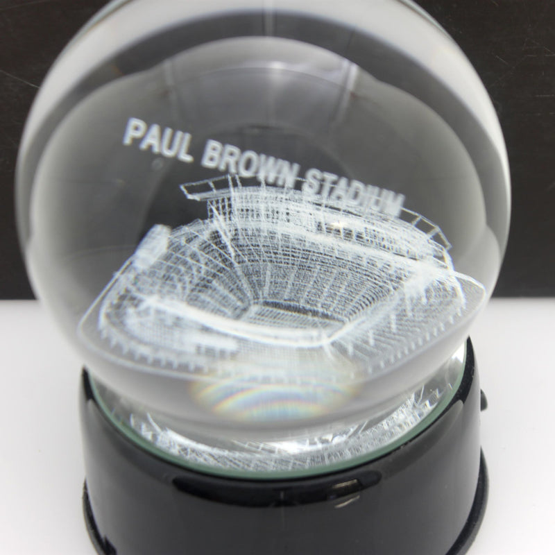 Sports Paul Brown Pro Football Stadium Crystal Ball - - SBKGifts.com