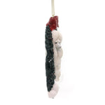 Holiday Ornament White Standard Poodle Wreath - - SBKGifts.com