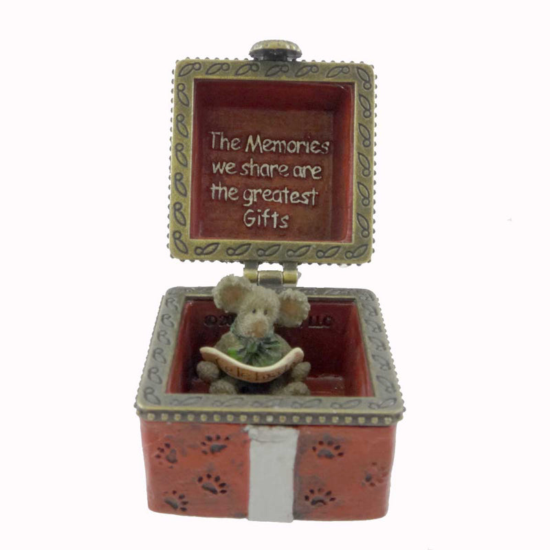 Boyds Bears Winston's Gift Box With Joy - - SBKGifts.com