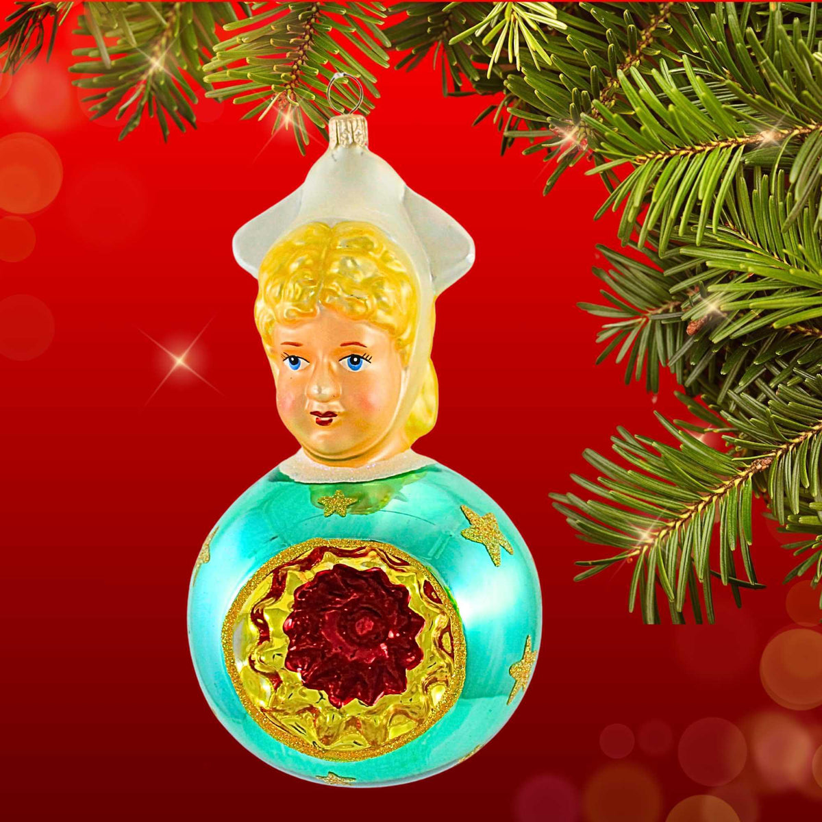 Christopher Radko Max & Greta Starglow - - SBKGifts.com