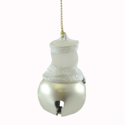Holiday Ornament Navy Jingle Bell - - SBKGifts.com