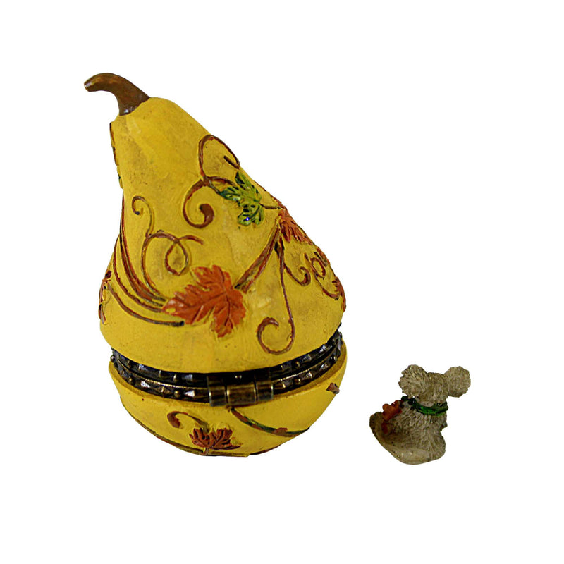 Boyds Bears Resin Aubrey's Gourd With Oakley - - SBKGifts.com