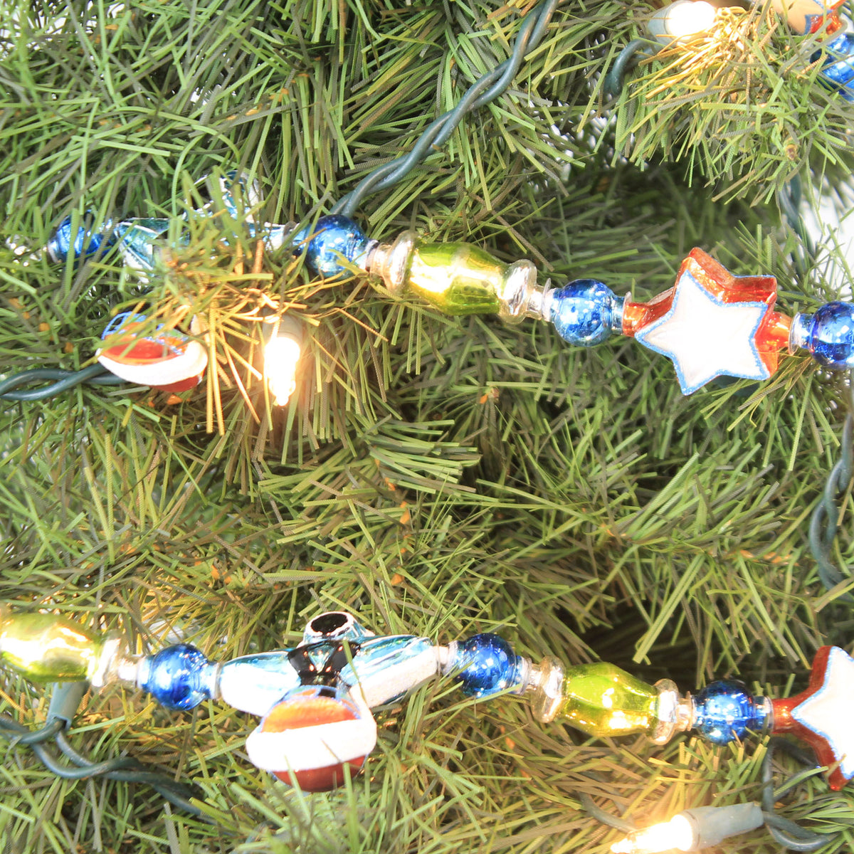 Christopher Radko Santa Fe Garland - - SBKGifts.com
