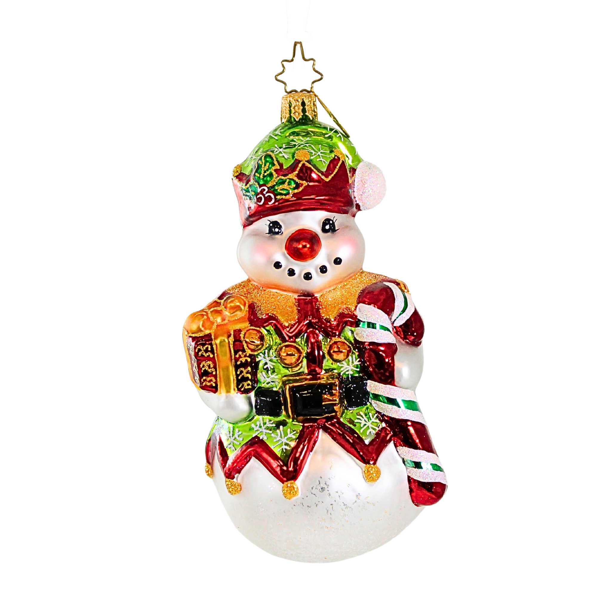 Christopher Radko Company 5.25In Jolly Jiggle, Glass, Ornament