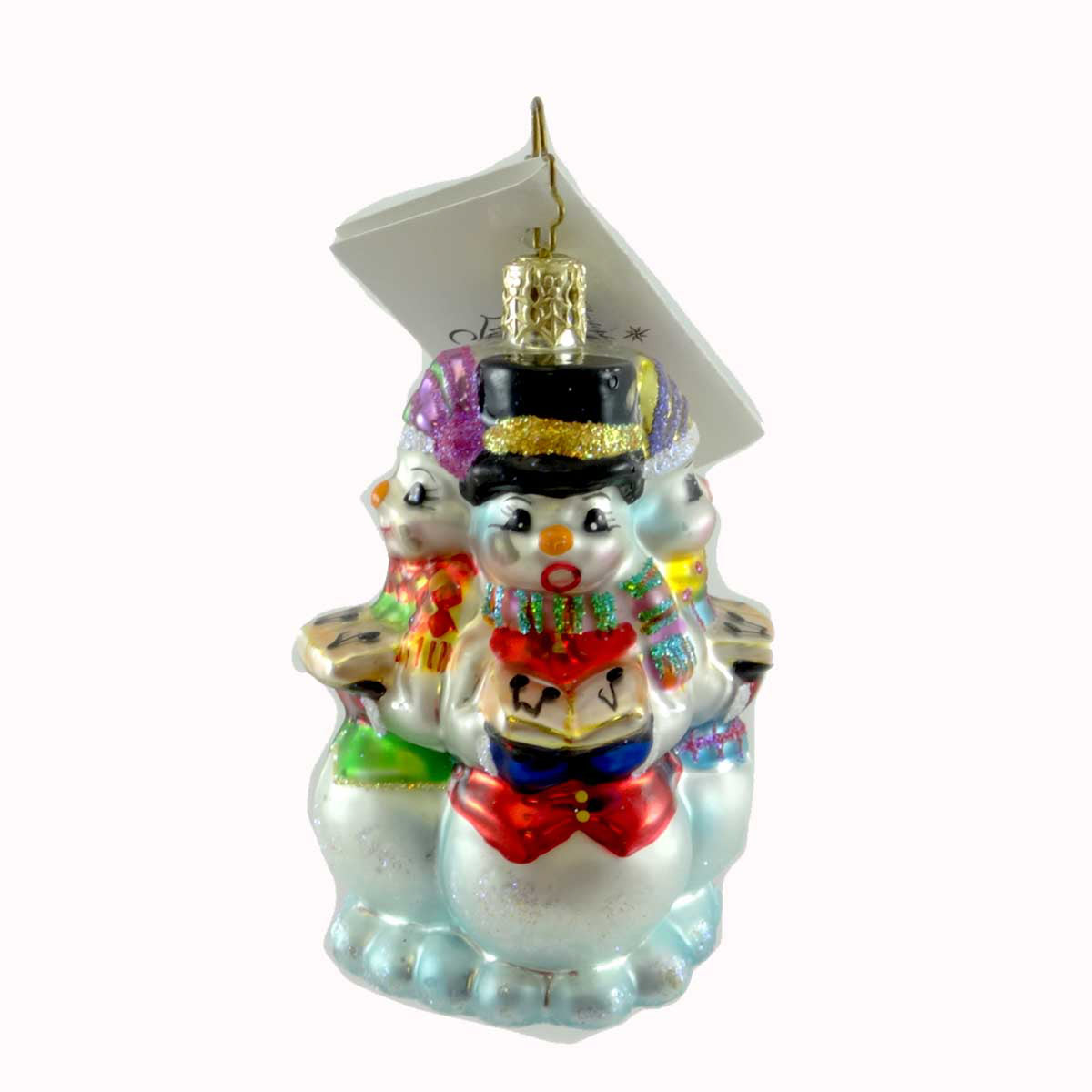 Christopher Radko Singing In A Winter Wonderland - - SBKGifts.com