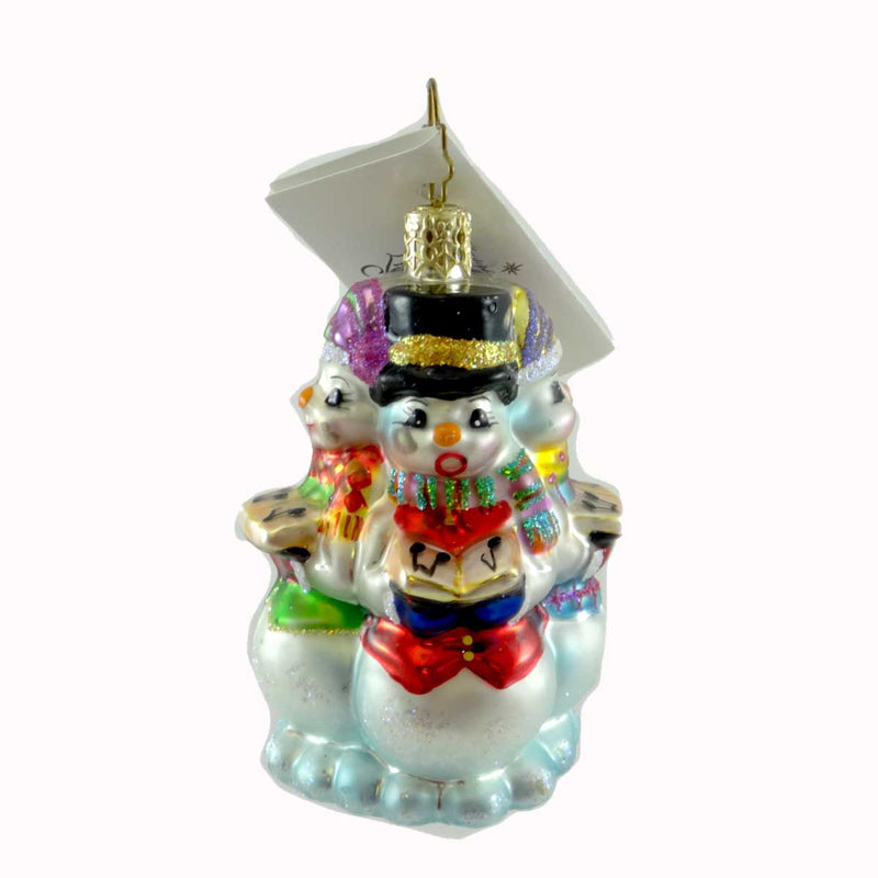 Christopher Radko Singing In A Winter Wonderland - - SBKGifts.com