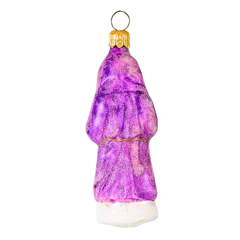 Christopher Radko Plum Santa - - SBKGifts.com