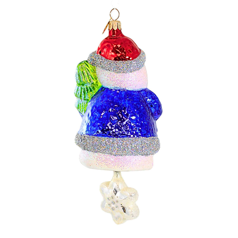 Christopher Radko Snow Chime Santa - - SBKGifts.com