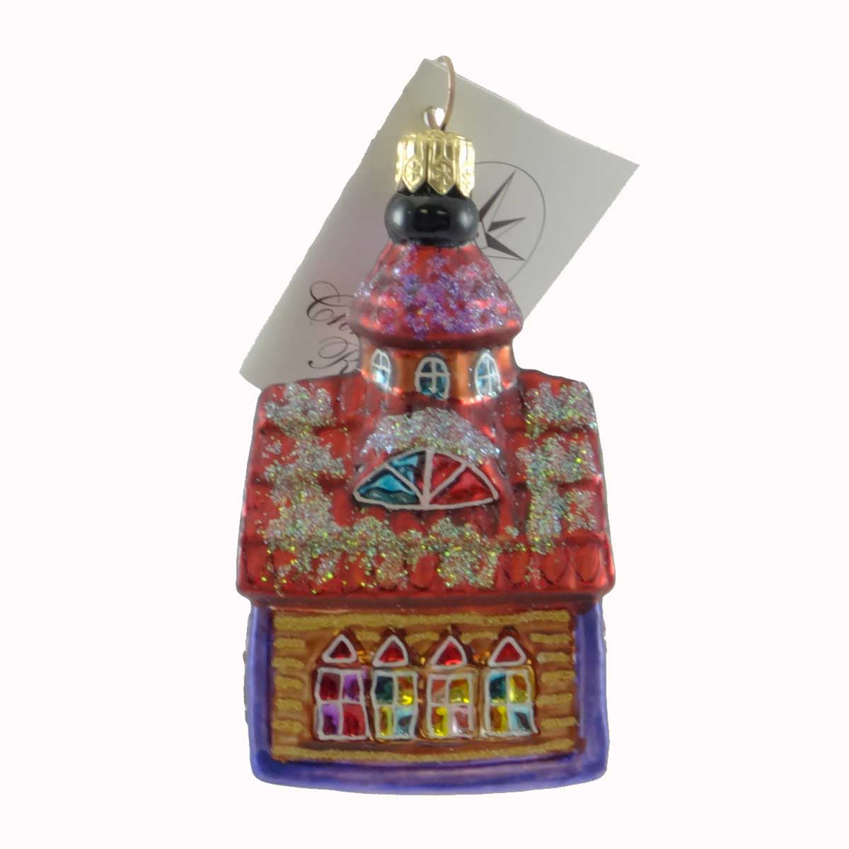 Christopher Radko Gingerbread Chapel - - SBKGifts.com
