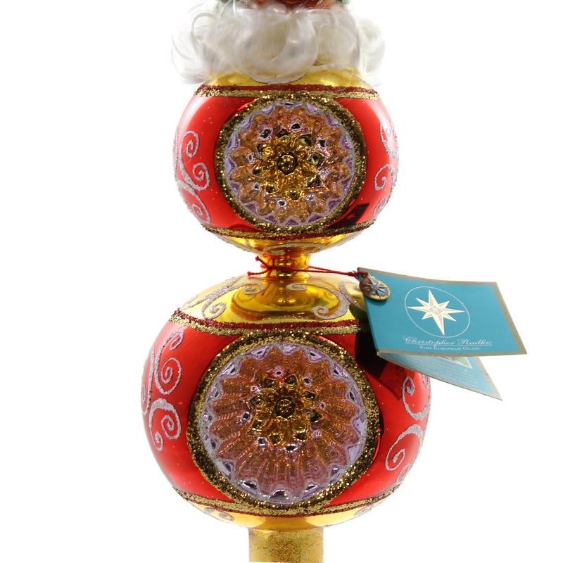 Christopher Radko Trois Poulet Finial - - SBKGifts.com