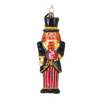 Christopher Radko Company Nuts About You - 1 Glass Ornament 6.50 Inch, Glass - Ornament Nutcracker Tux 1011550 (21364)