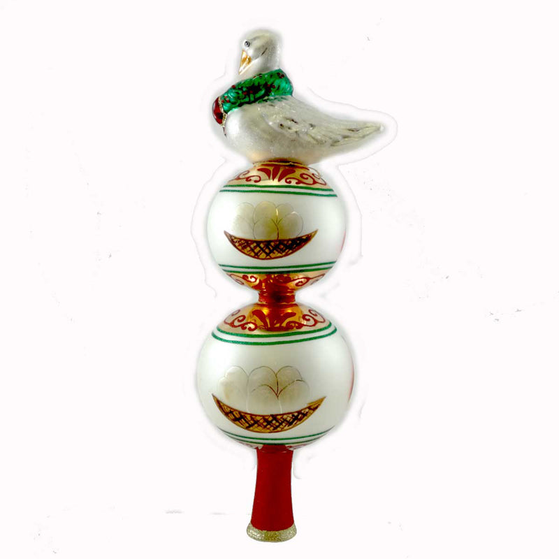 Christopher Radko Six Geese A Laying Finial . - - SBKGifts.com