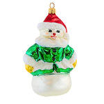 Christopher Radko Forest Bella Glass Ornament Snowman Christmas (21450)