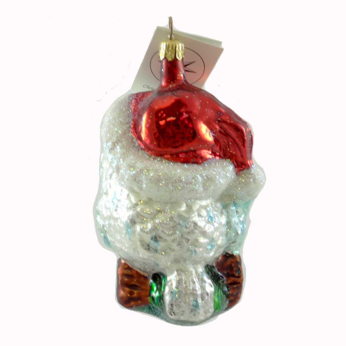 Christopher Radko Santa Hoot - - SBKGifts.com