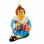 Christopher Radko Master Jack Glass Ornament Watering Can Cat (21473)