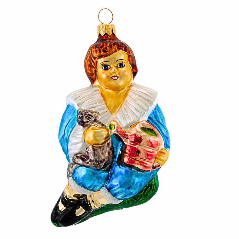 Christopher Radko Master Jack Glass Ornament Watering Can Cat (21473)