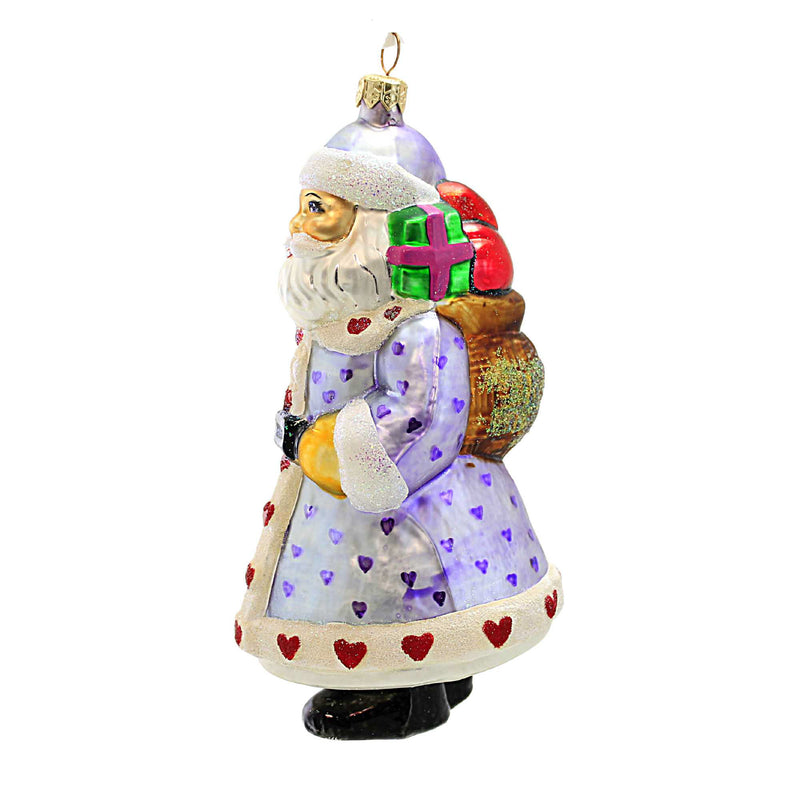 Christopher Radko Candy Santa - - SBKGifts.com