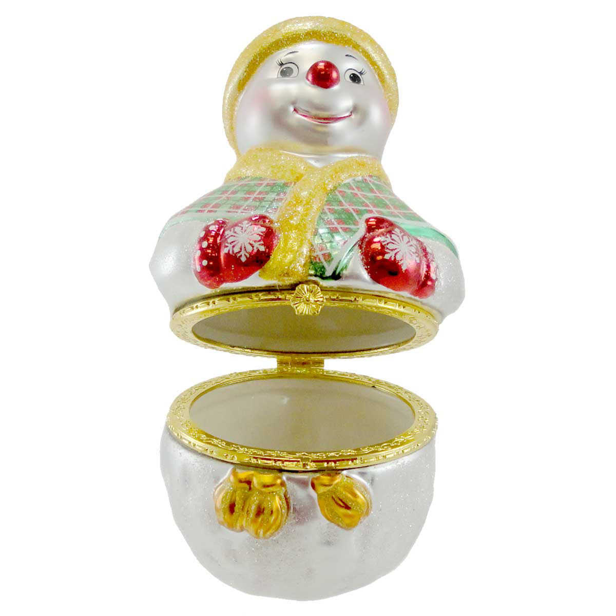 Christopher Radko Jolly Wrap Candy Container - - SBKGifts.com