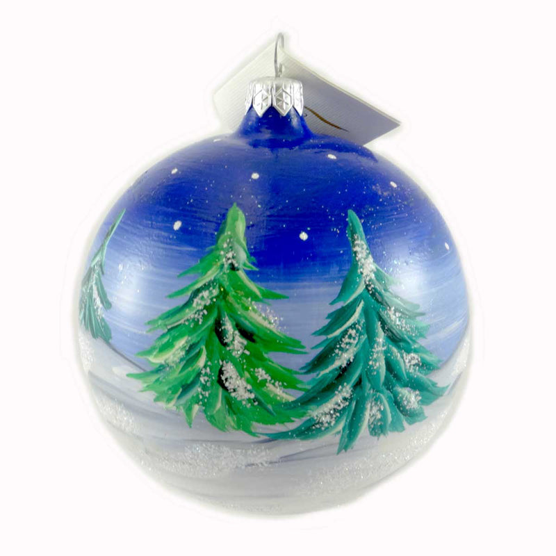 Laved Italian Ornaments Snowman On Sled Ball - - SBKGifts.com