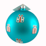 Laved Italian Ornaments Santa With Presents Ball - - SBKGifts.com