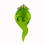 Laved Italian Ornaments Pumpkin Ghost With Leaves - - SBKGifts.com
