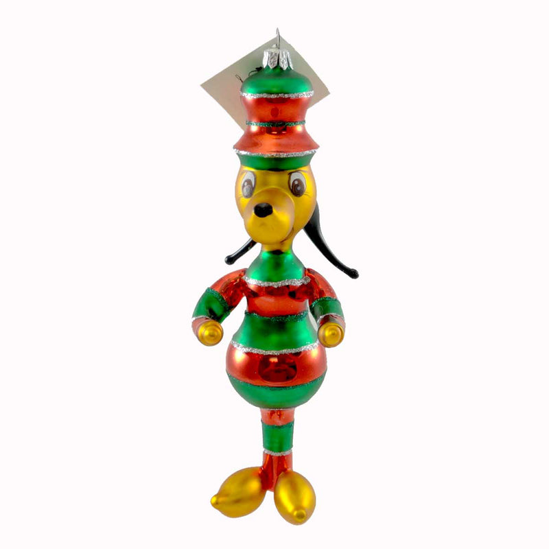 Laved Italian Ornaments Christmas Dog Glass Puppy A1180 (21733)