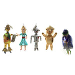 Laved Italian Ornaments Mago Di Oz Glass Dorothy Lion Tinman Scarecrow Set004 (21749)