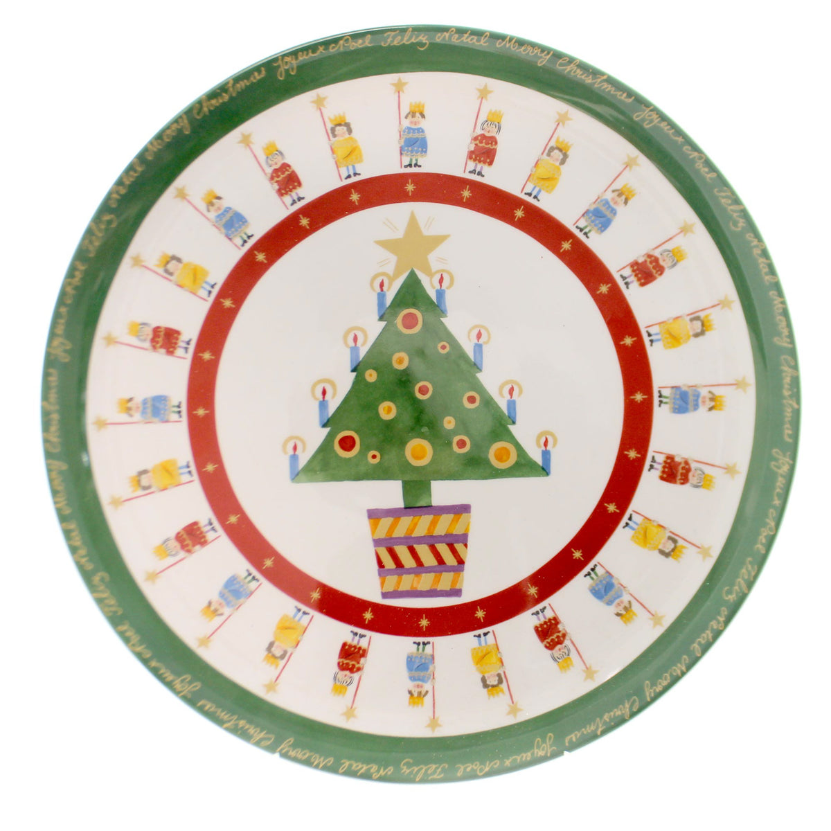 (2175) It's Christmas Plate