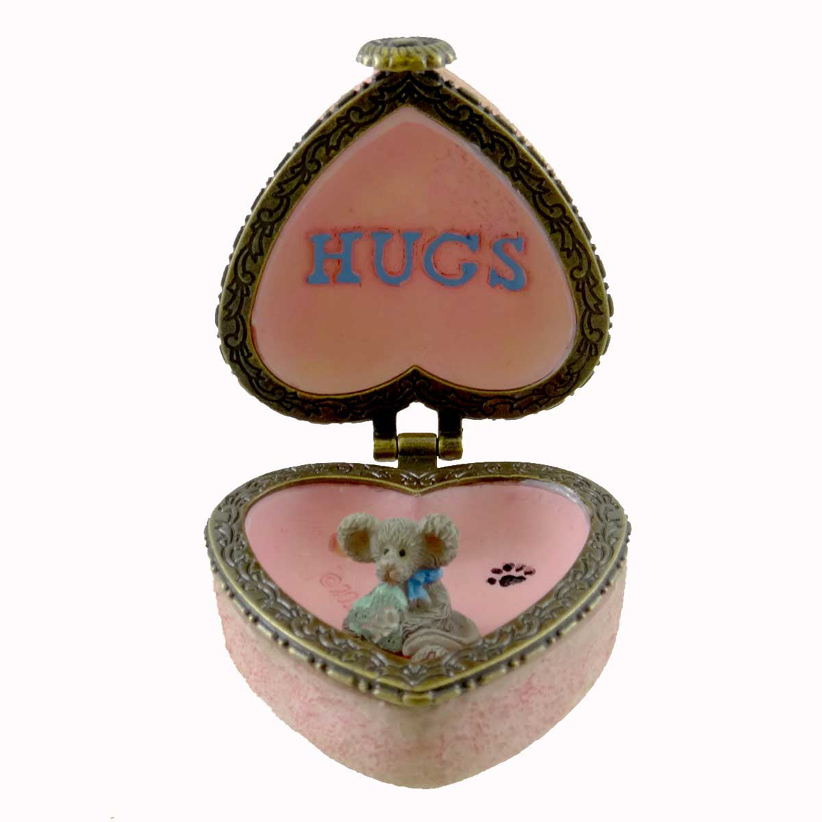 Boyds Bears Candy's Heartbox With Kisses Mcnibble - - SBKGifts.com