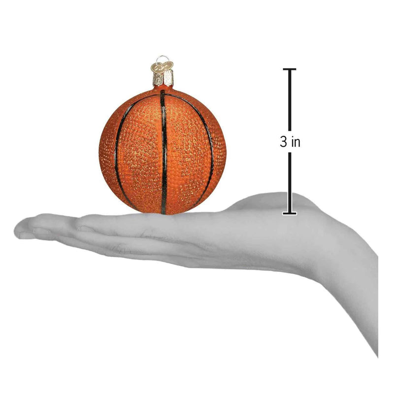 Old World Christmas Basketball Ornament - - SBKGifts.com