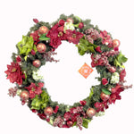Christopher Radko Poinsettia Wreath Home For The Holidays Christmas 2010567 (2185)