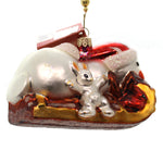 Christopher Radko Snow Racer - - SBKGifts.com
