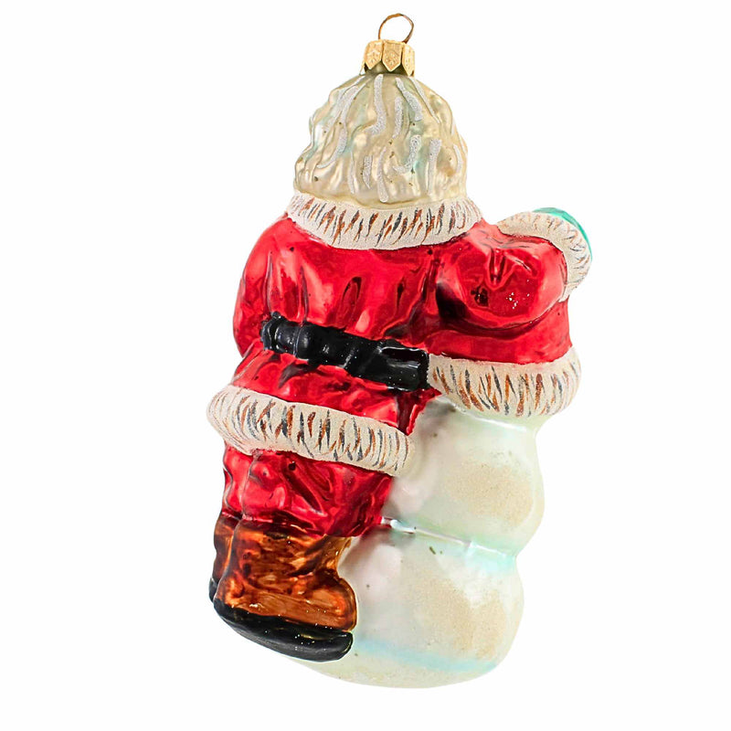 Christopher Radko Frosty & Santa - - SBKGifts.com