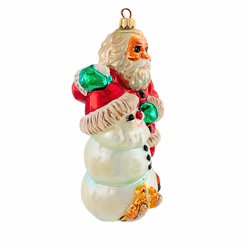 Christopher Radko Frosty & Santa - - SBKGifts.com