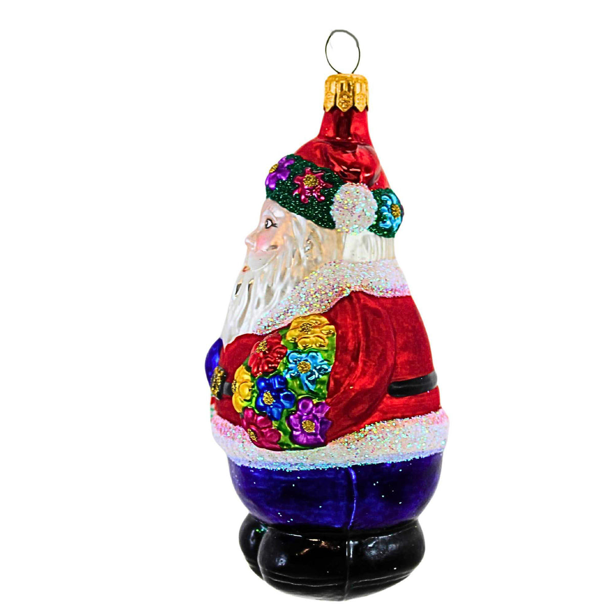Christopher Radko Bloomin Claus - - SBKGifts.com