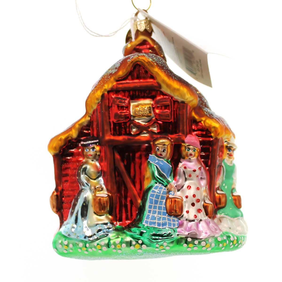 Christopher Radko 8 Maids A Milking - - SBKGifts.com