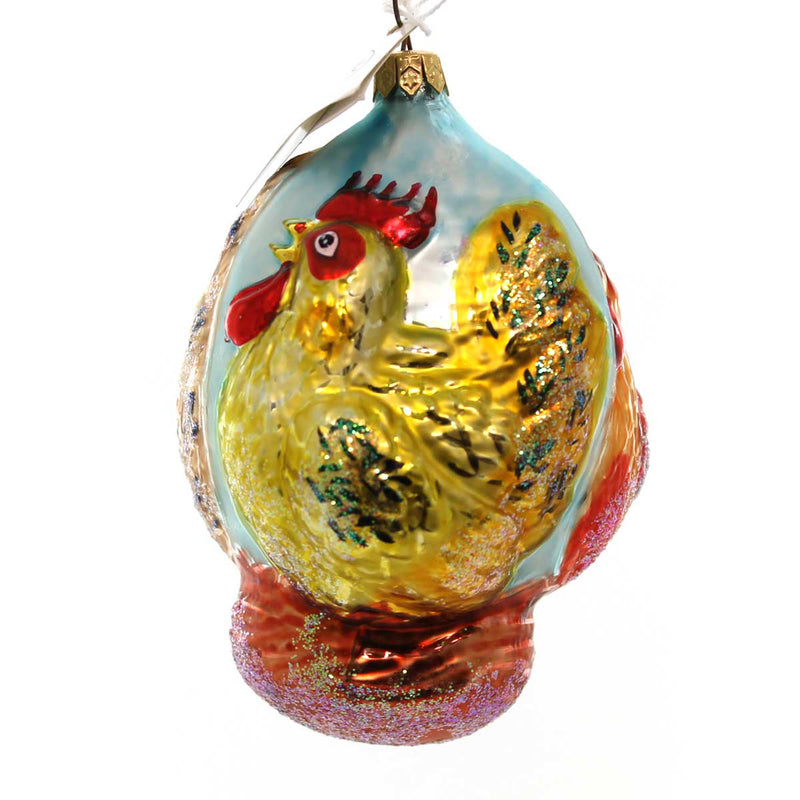 Christopher Radko 3 French Hens - - SBKGifts.com